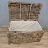 Kist Kubu Grey Rotan 90 cm