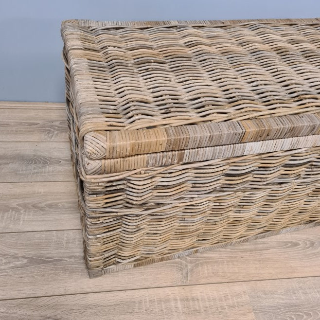 Kist Kubu Grey Rotan 90 cm