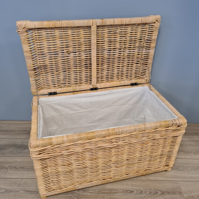 Kist Kubu Naturel Rotan 90 cm