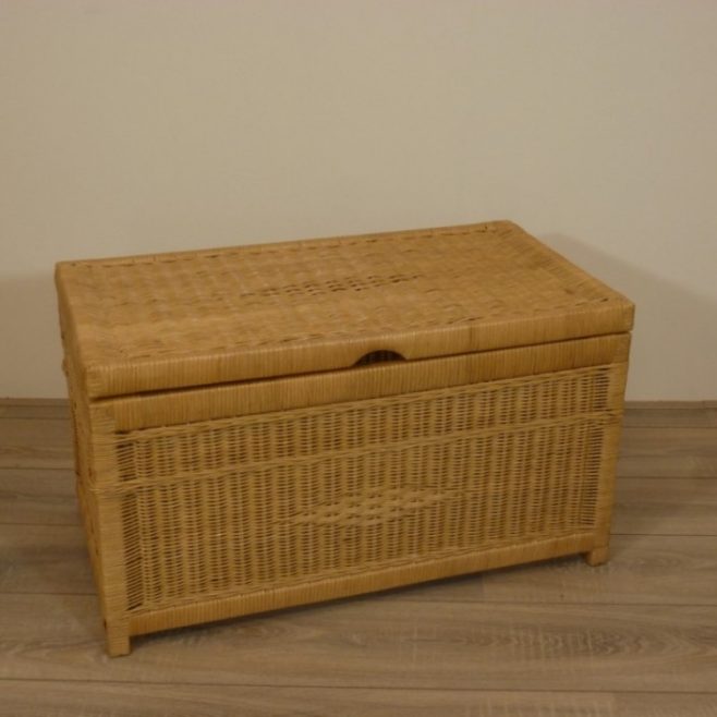 Kisten Honingkleur Set Rieten Kisten Rotan manden