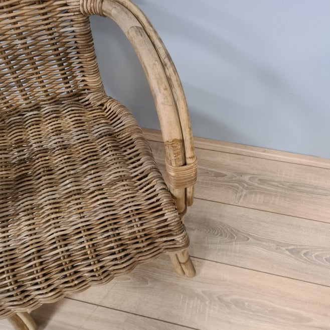 BeNeLux Kubu Grey Rieten Tuinstoelen