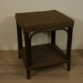 Palermo 50x50 cm DarkBrown Rieten Tafel Rotan