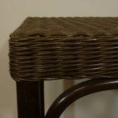 Palermo 50x50 cm DarkBrown Rieten Tafel Rotan