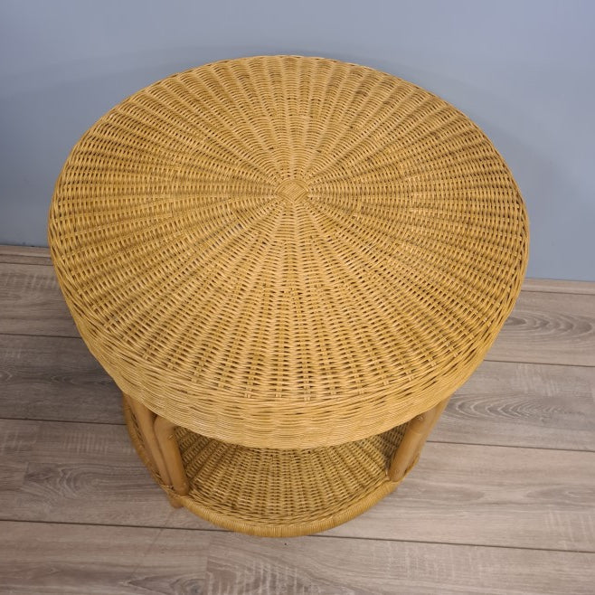 Palermo 60 cm Rond Honing Kleur Bijzettafel