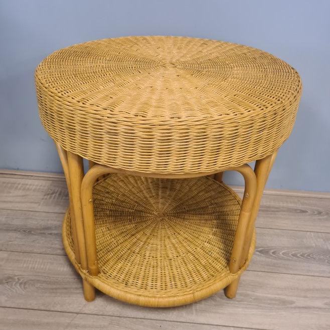 Palermo 60 cm Rond Honing Kleur Bijzettafel