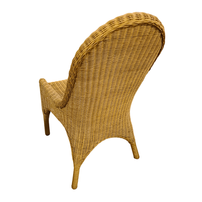 Tafel + 2 Penelope Stoelen met Kussens Aanbieding Honingkleur Rotan Eethoek