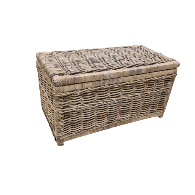 Kist Kubu Grey Rotan 75 cm