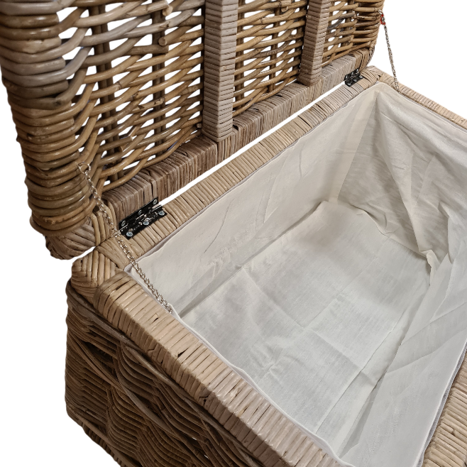 Kist Kubu Grey Rotan 75 cm