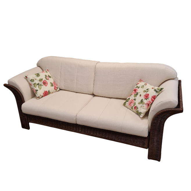Amazone Rieten Banken Rotan Brown 2½ Zits