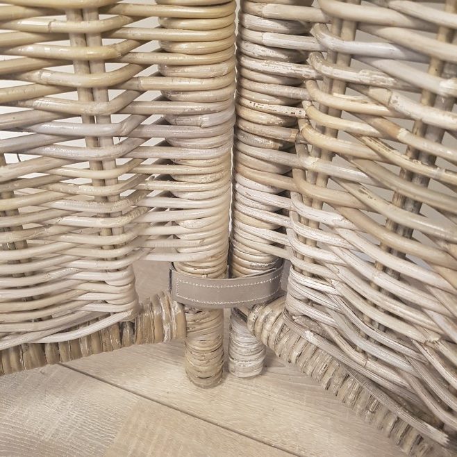Kamerscherm Kubu Grey Rotan