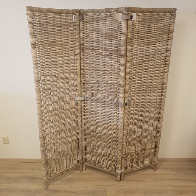 Kamerscherm Kubu Grey Rotan