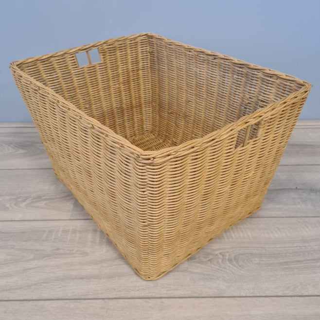 Rieten Kastmanden Honing Rotan 50*43*30cm