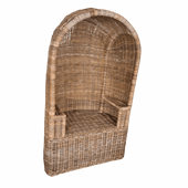 Rieten Strandstoel Rotan Strandstoelen