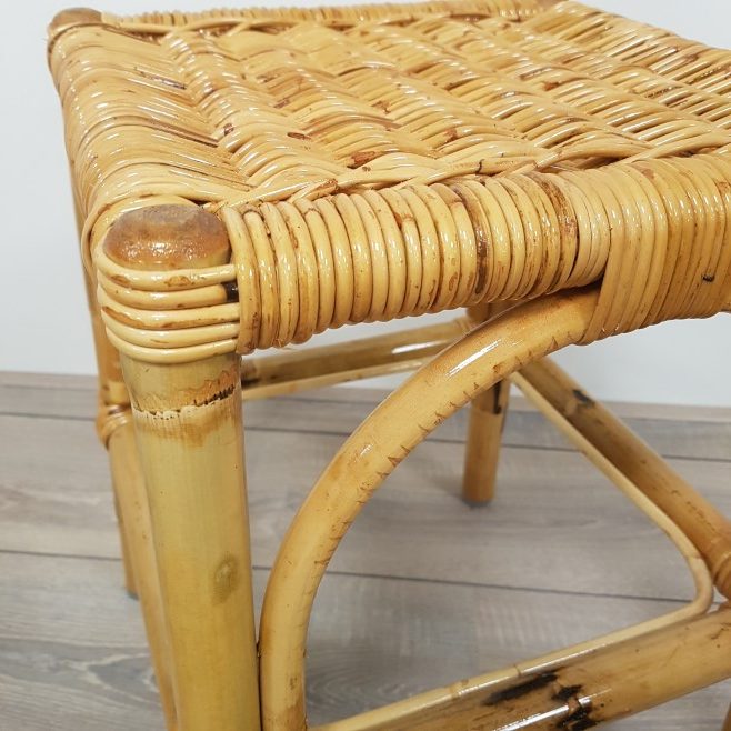 Kruk 35x35x47 Naturel Rotan
