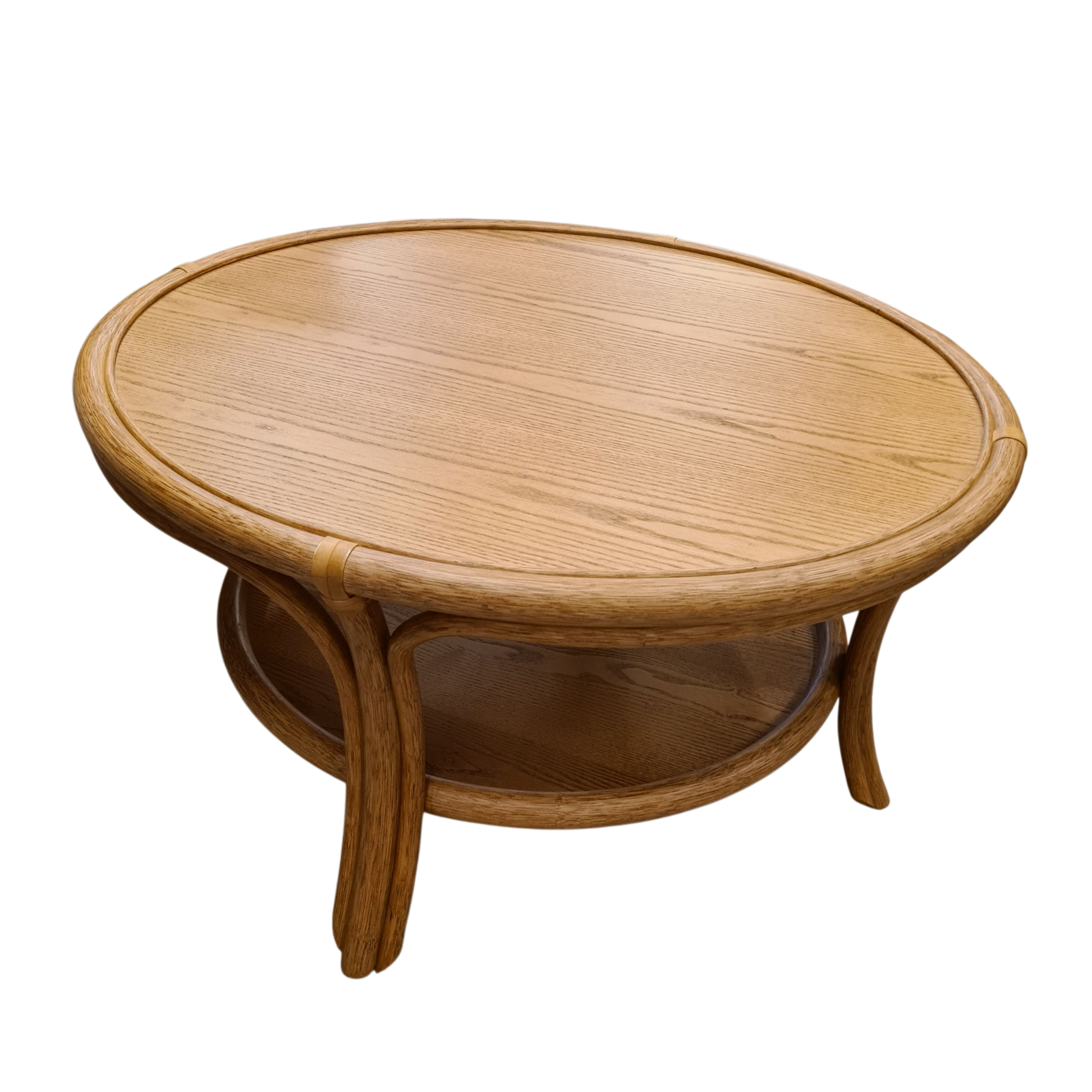 Model Nr. 356 Manou Salontafel Arena 90 cm met Houten Blad Jubileumaanbieding  🎉