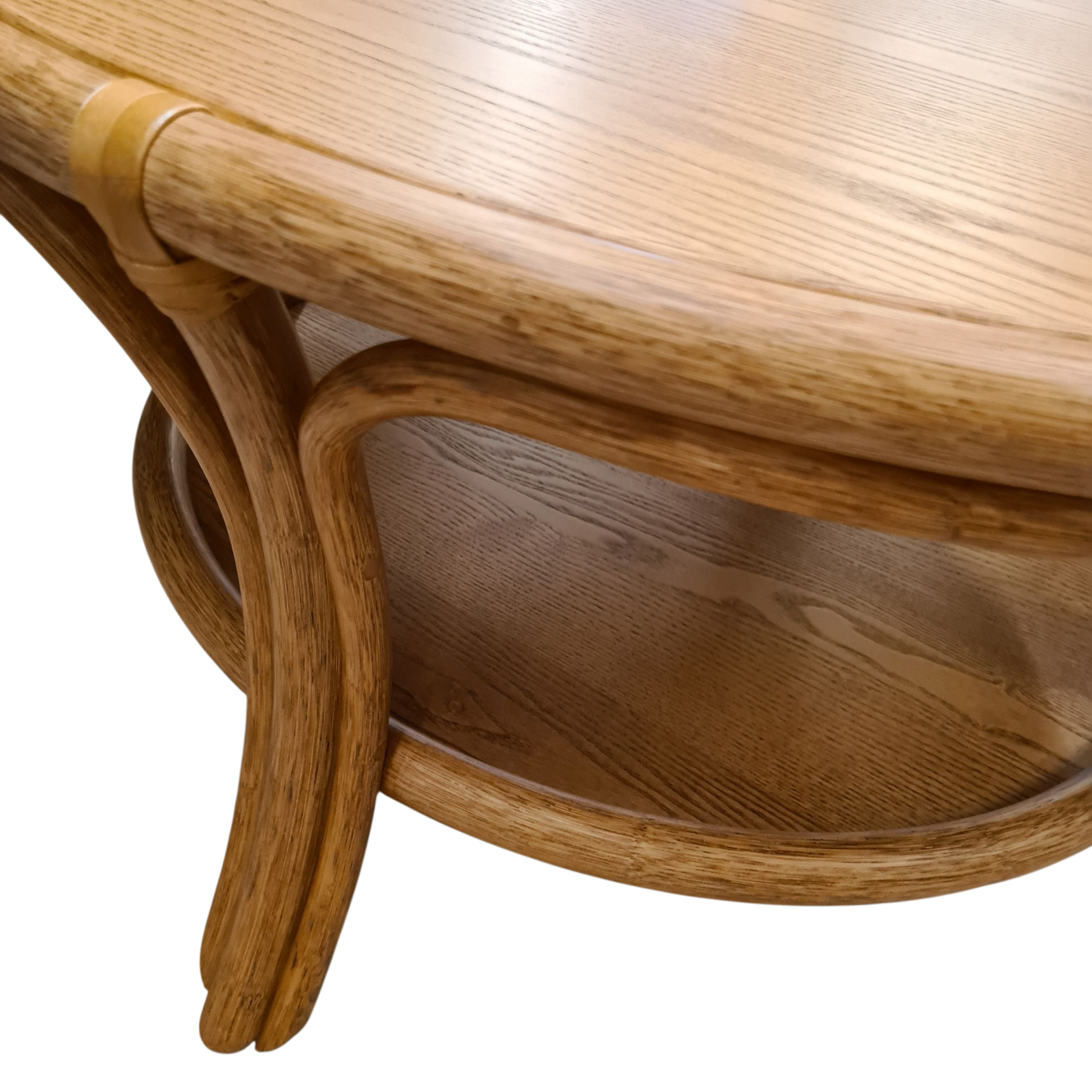 Model Nr. 356 Manou Salontafel Arena 90 cm met Houten Blad Jubileumaanbieding  🎉