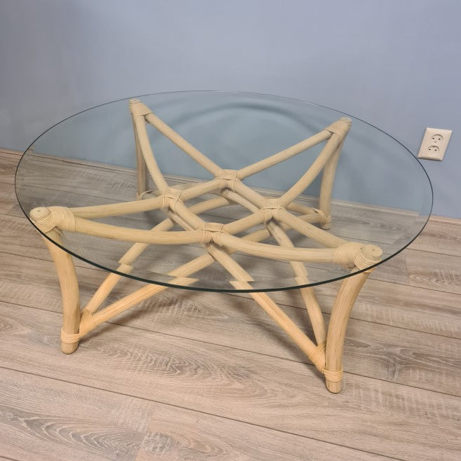 Salontafel Manou Italië Honingkleur of Naturel Rotan