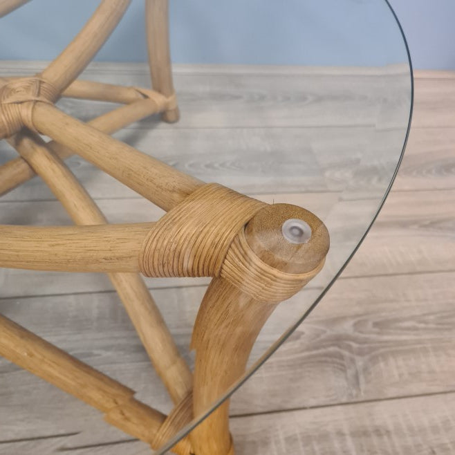 Salontafel Manou Italië Honingkleur of Naturel Rotan