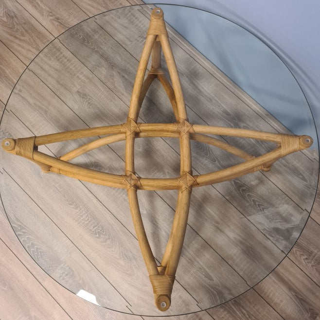 Salontafel Manou Italië Honingkleur of Naturel Rotan