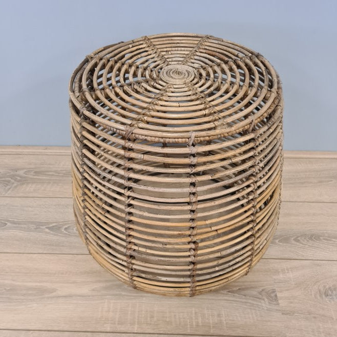Kubu Grey Rotan Tafeltje / Krukje