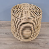 Kubu Naturel Rotan Tafeltje / Krukje