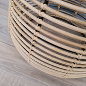 Kubu Naturel Rotan Tafeltje / Krukje