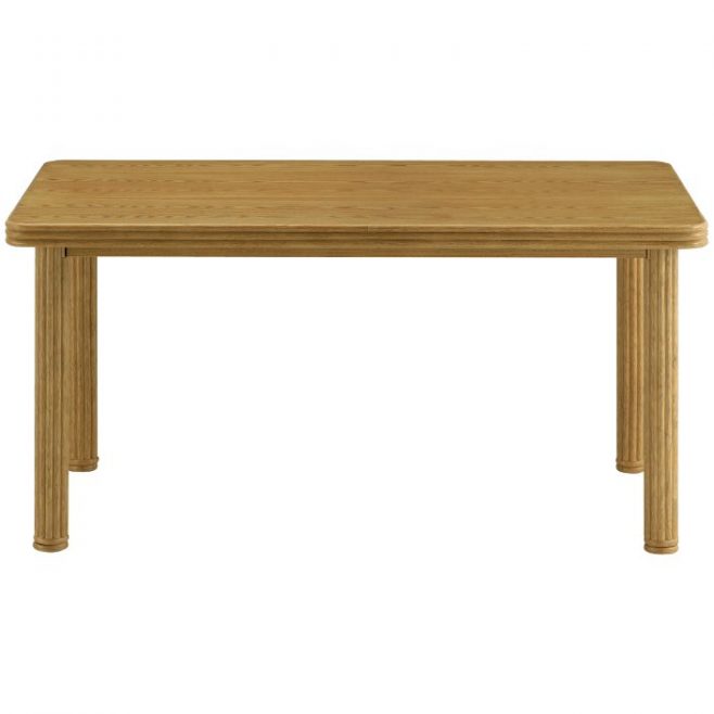 Tafel Manou Eiken Nr 209 Rechthoek