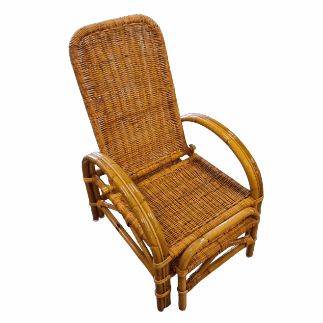 ligstoel Rotan