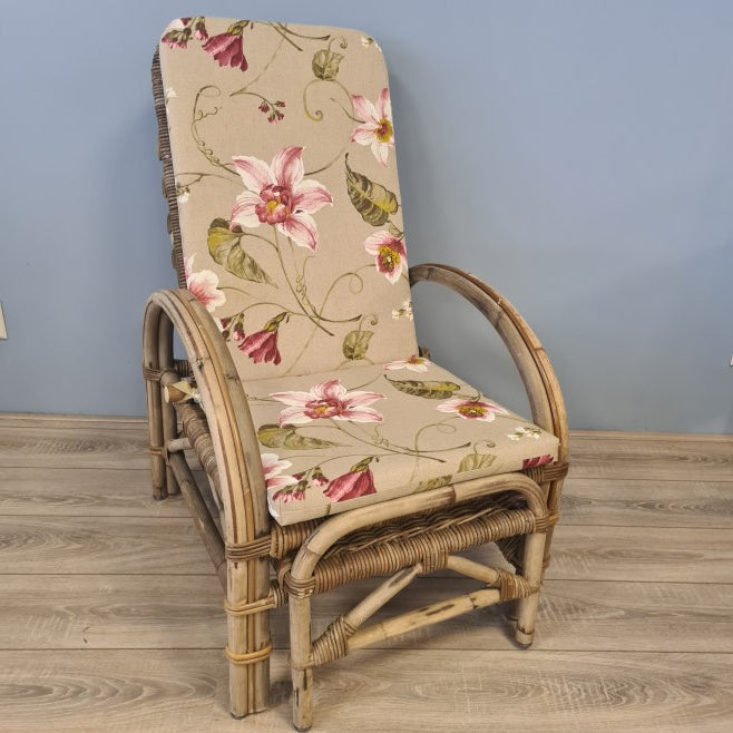 KESSER® Zonneligstoel polyrotan Palma ligstoel met kussen voor balkon KESSER® Zonneligstoel polyrotan Palma ligstoel met kussen voor balkon