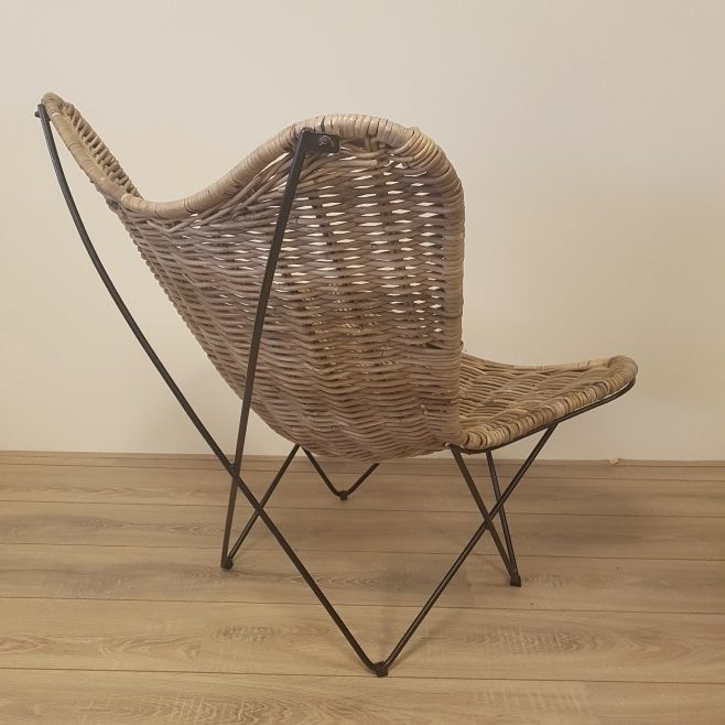 Vlinder Rieten Stoelen Relaxed zittend Rotan