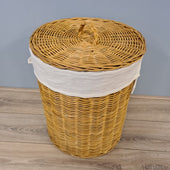 Wasmand Rond 45 cm Rotan Honing