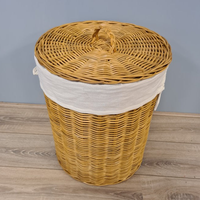 Wasmand Rond 45 cm Rotan Honing