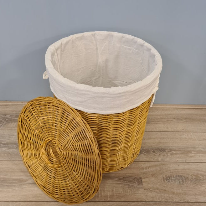 Wasmand Rond 45 cm Rotan Honing