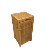 Wasmand Rotan Honing 28x28cm Vierkant