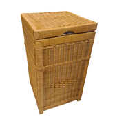 Wasmand Rotan Honing 37x37cm Vierkant