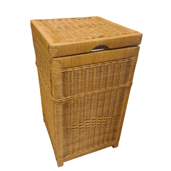Wasmand Rotan Honing 37x37cm Vierkant