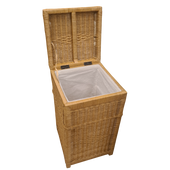 Wasmand Rotan Honing 37x37cm Vierkant