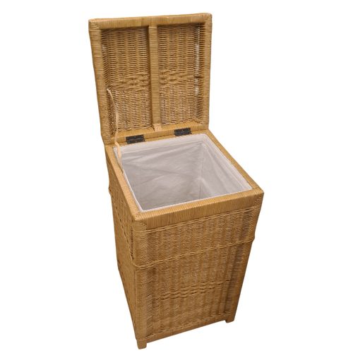 --Wasmand Rotan Honing 37x37cm Vierkant